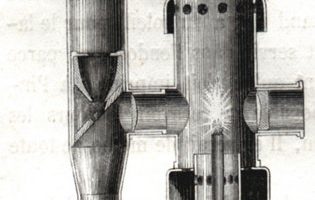 Drawings of the endoscope by Désormeaux