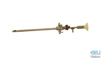 Irrigating cystoscope