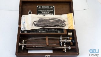 Mc Carthy miniature examining, catheterrizing and operating cystoscope