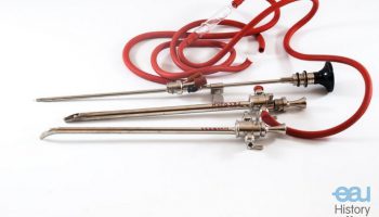 Irrigating cystoscope