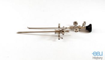 Infant irrigating cystoscope