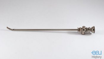 Irrigating cystoscope based on Nitze