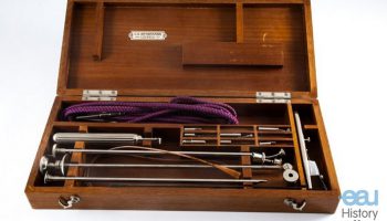 Set of instruments for the urethroscopes of  H. and E. Wossidlo