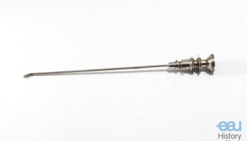 Irrigating and examining cystoscope based on Ringleb