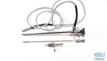 Set: Irrigating cystoscope with plug for irrigation