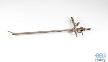 Operating and evacuation cystoscope