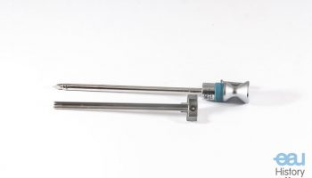 Trocar with irrigating channel and shaft