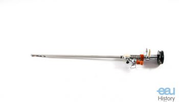 Irrigating uretero-cystoscope after HEYNEMANN