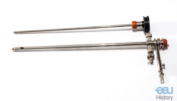 Irrigating cystoscope